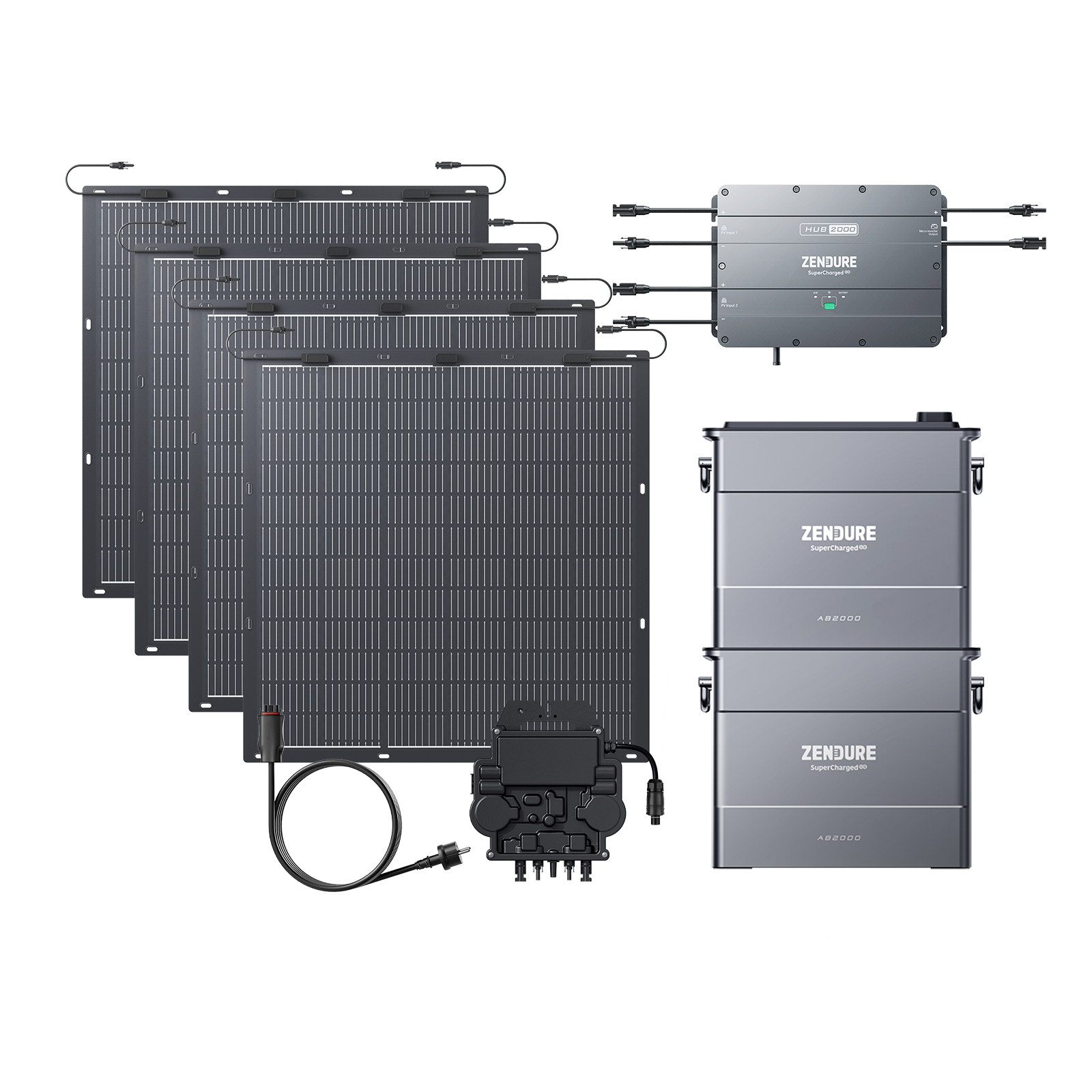 Zendure SolarFlow Hub 2000 Balkonkraftwerk