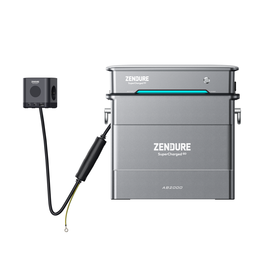 Off-Grid-Steckdosenleiste Für Hyper 2000