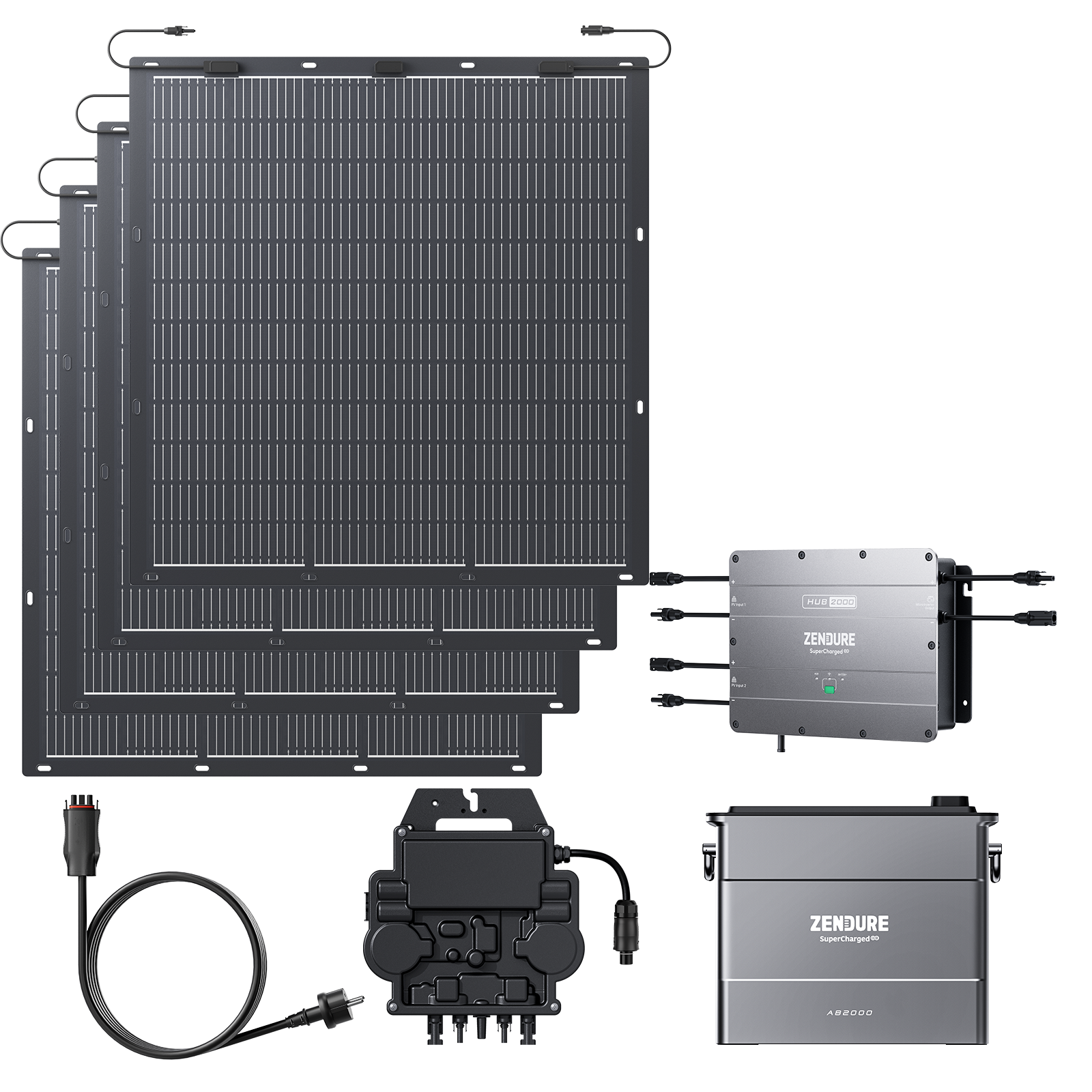 Zendure SolarFlow Hub 2000 Balkonkraftwerk