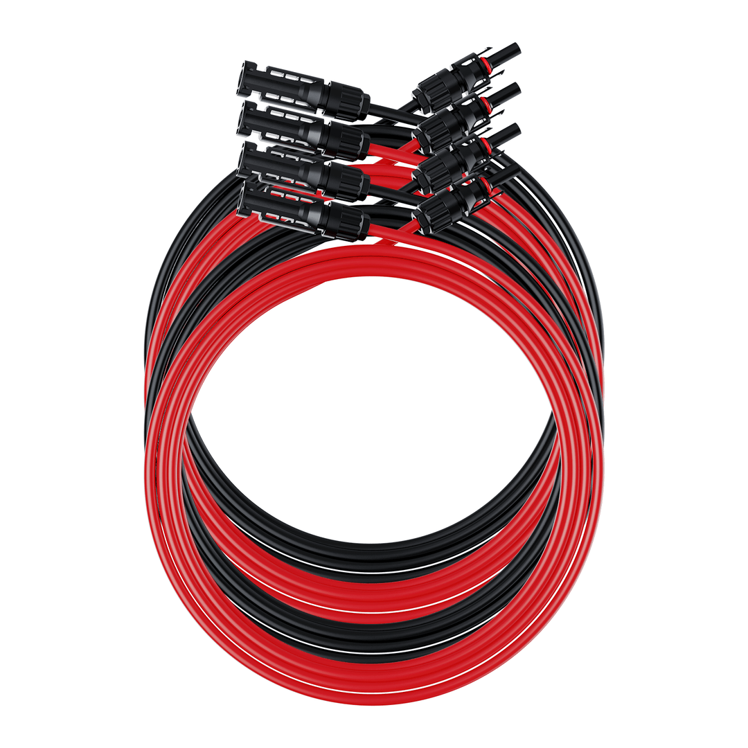 4* Solarpanel Verlängerungskabel 3m (4mm²)