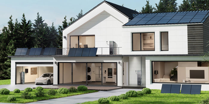 Schaltplan PV-Anlage mit Speicher