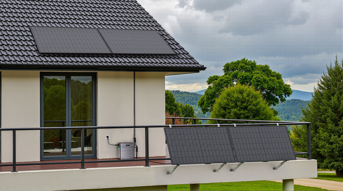 Balkonkraftwerk in Niedersachsen