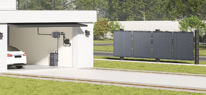 Balkonkraftwerk 1000W mit Speicher