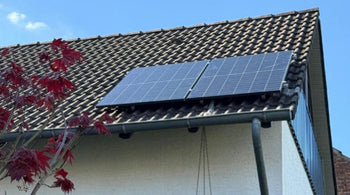 Balkonkraftwerk auf Dach