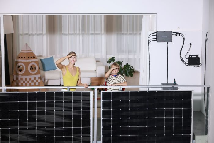 Mini PV Anlage mit speicher