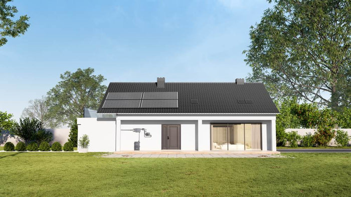 Strom produziert eine PV-Anlage