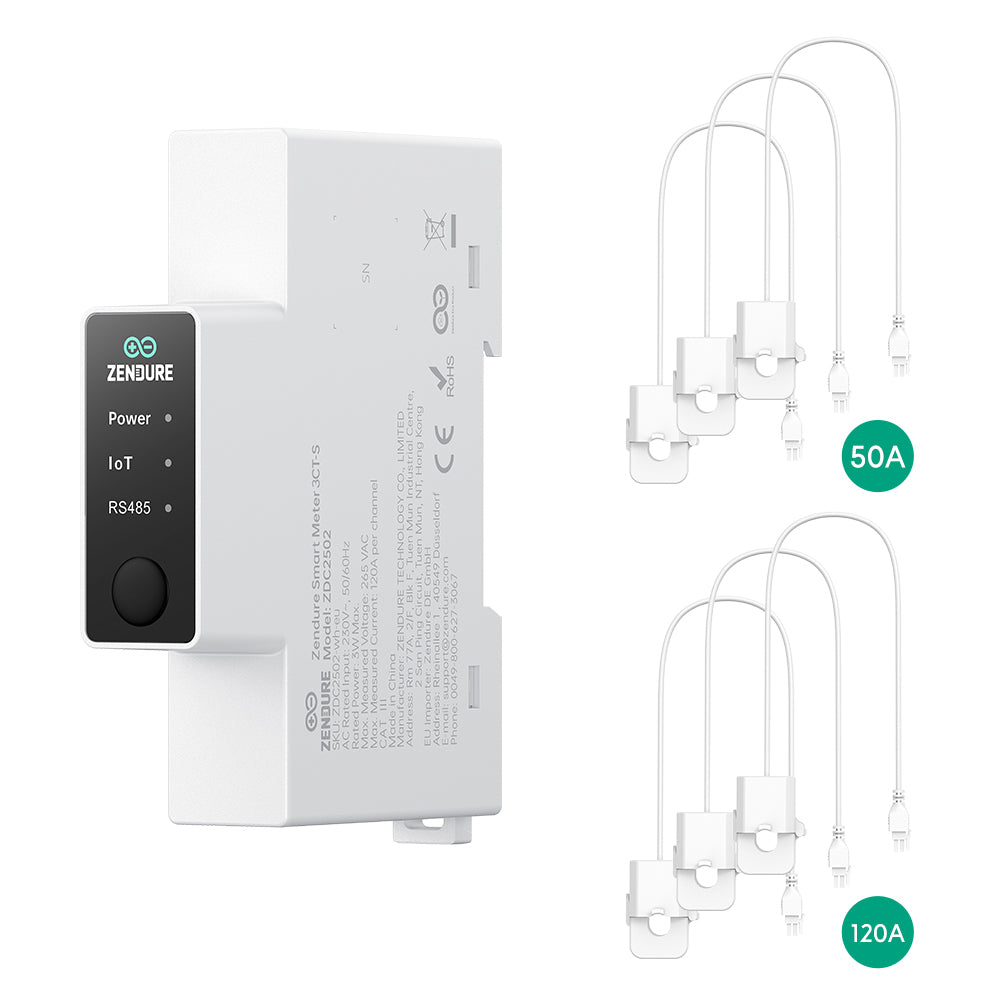 Zendure Intelligenter Zähler 3CT-S (120A)