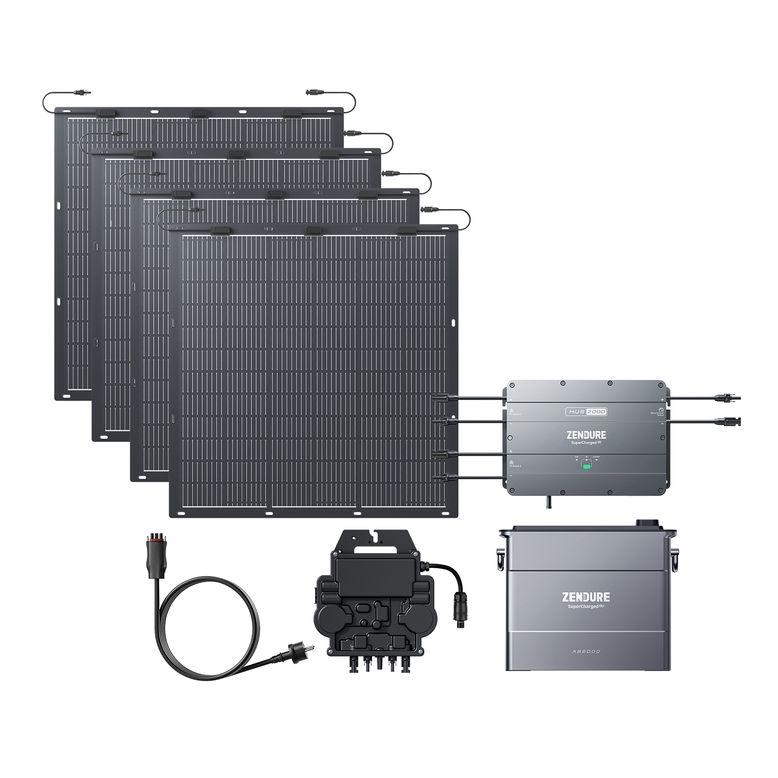 Zendure SolarFlow Hub 2000 Balkonkraftwerk