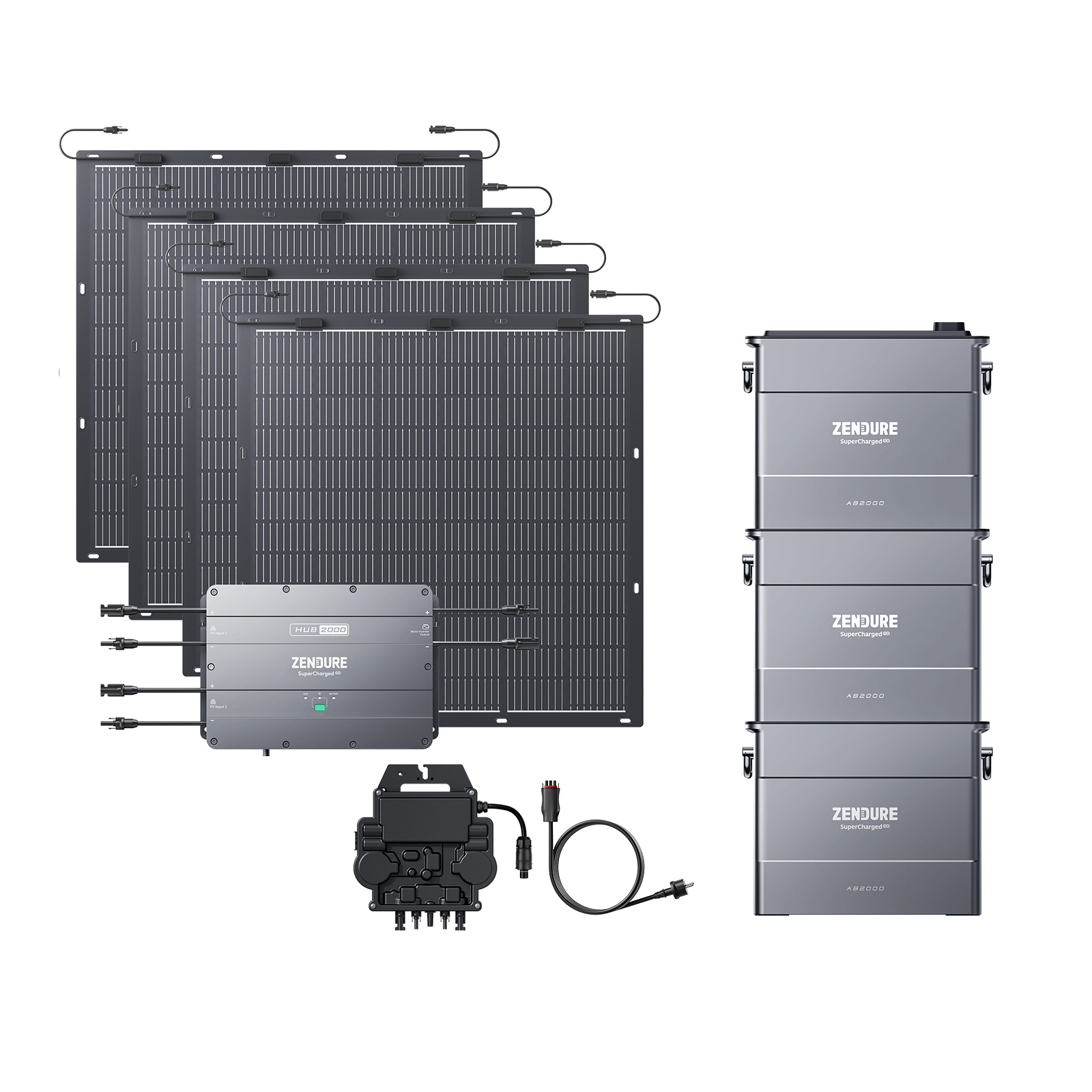Zendure SolarFlow Hub 2000 Balkonkraftwerk