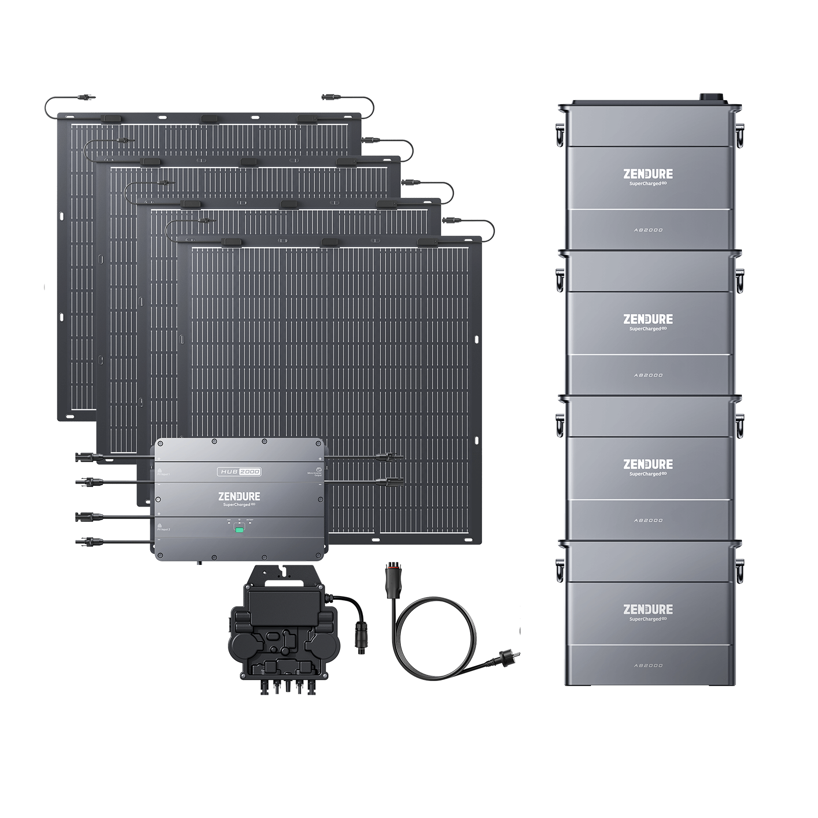 Zendure SolarFlow Hub 2000 Balkonkraftwerk
