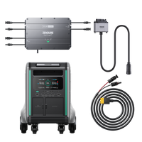 [Vorbestellung] Balkonkraftwerk Komplettset mit tragbarer Powerstation Hub 2000-SuperBase V