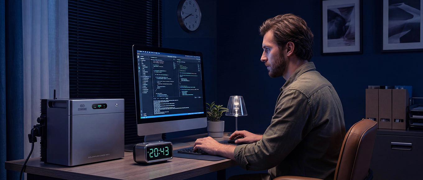 Zendure Tragbare Powerstation UPS-Backup in < 20 ms