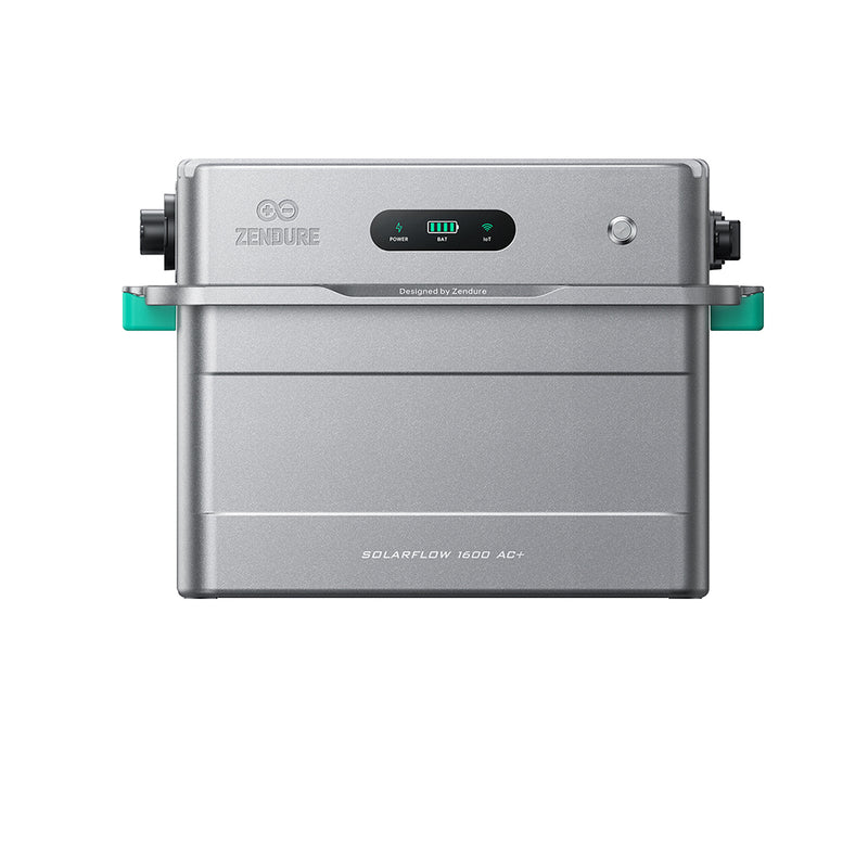 Zendure SolarFlow 1600 AC+ AC-Nachrüstspeicher Vorderansicht