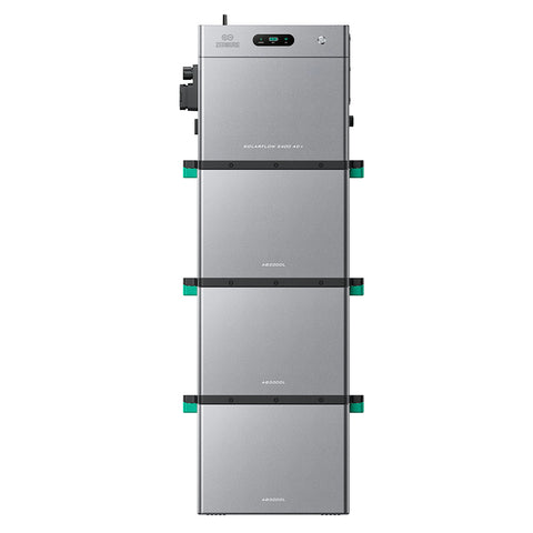 SolarFlow 2400 AC+ mit drei zus?tzlichen Batterien