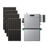 SolarFlow 2400 Pro mit zus?tzlichem Akku und vier 500-W-Modulen