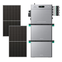 SolarFlow 2400 Pro mit zwei zus?tzlichen Batterien und zwei 500-W-Modulen
