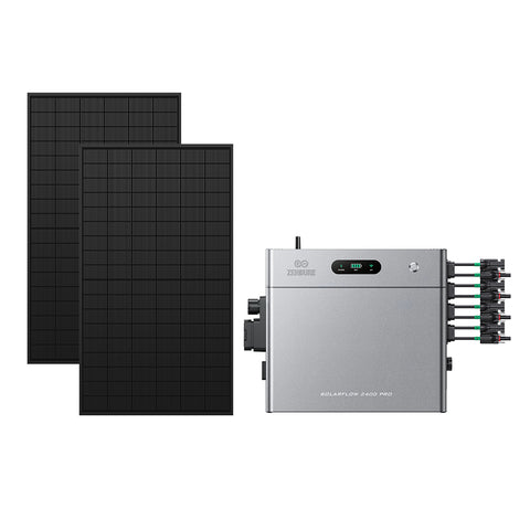 SolarFlow 2400 Pro mit zwei 450-W-Modulen