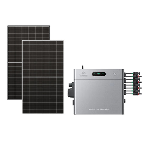 SolarFlow 2400 Pro mit zwei 500-W-Modulen